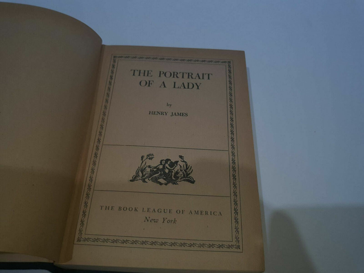 The Portrait of a lady by Henry James Book League of America NY