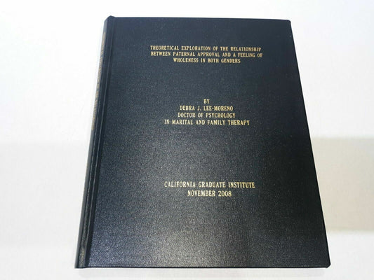Theoretical Exploration Of The Relationship Between Paternal Approval And A Feel
