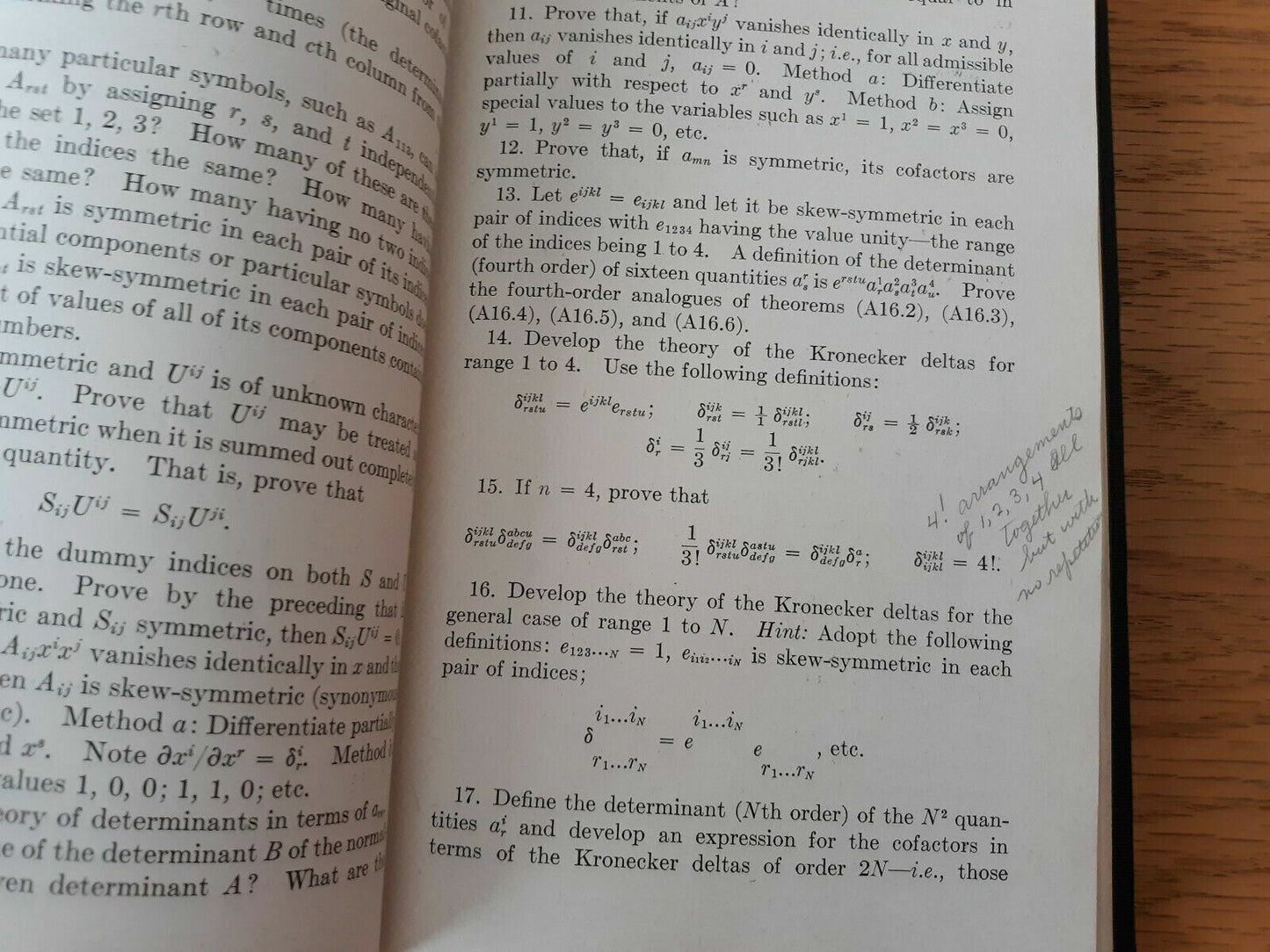 Vector And Tensor Analysis. By Homer Vincent Craig - Hardcover 1943