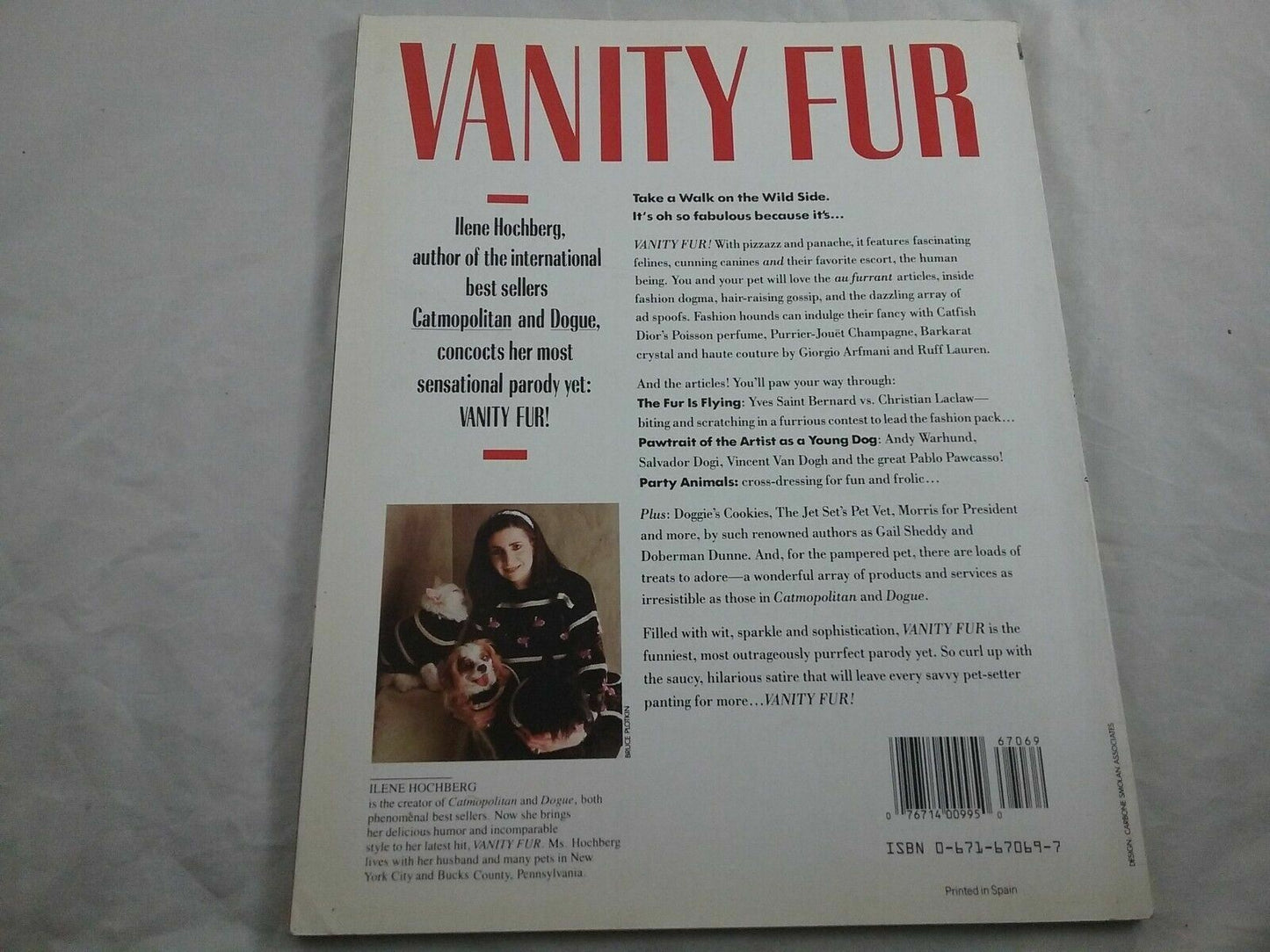 Vanity Fur by Hochberg, Ilene