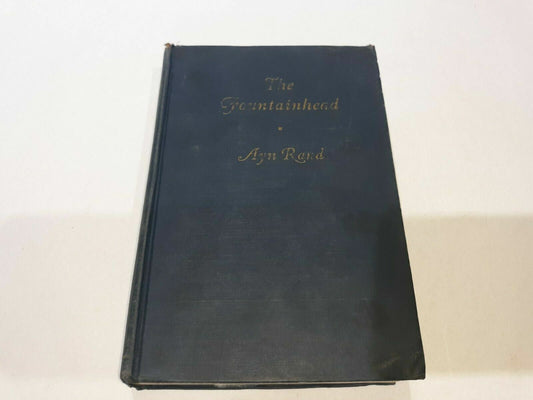 The Fountainhead By Ayn Rand Fifth (5th) Printing 1943