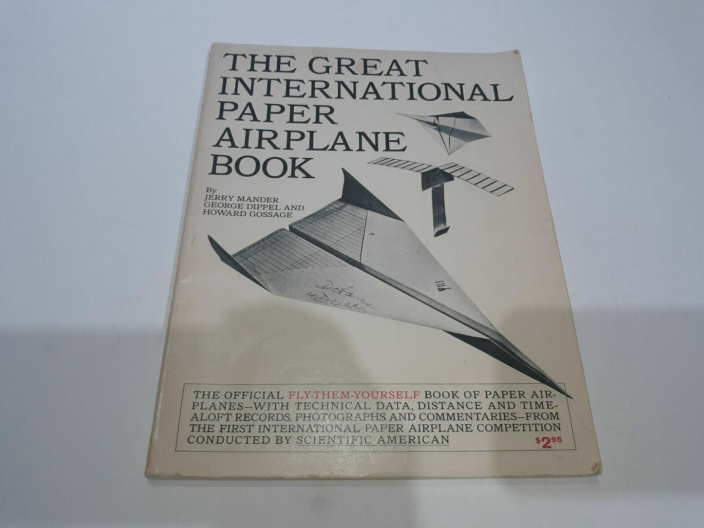 The Great International Paper Airplane Book by Mander, Dippel & Gossage 22nd