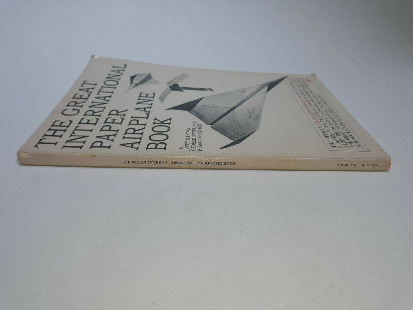 The Great International Paper Airplane Book by Mander, Dippel & Gossage 22nd