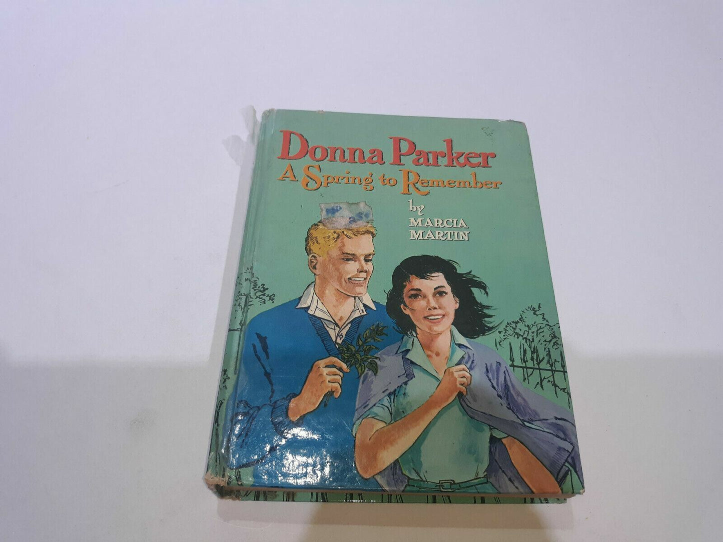 Vintage 1960 Hardcover Donna Parker A Spring to Remember