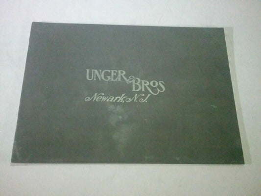 Unger Bros Newark, N.J. American Cut Glass Association 1906 Reprint Catalogue (1