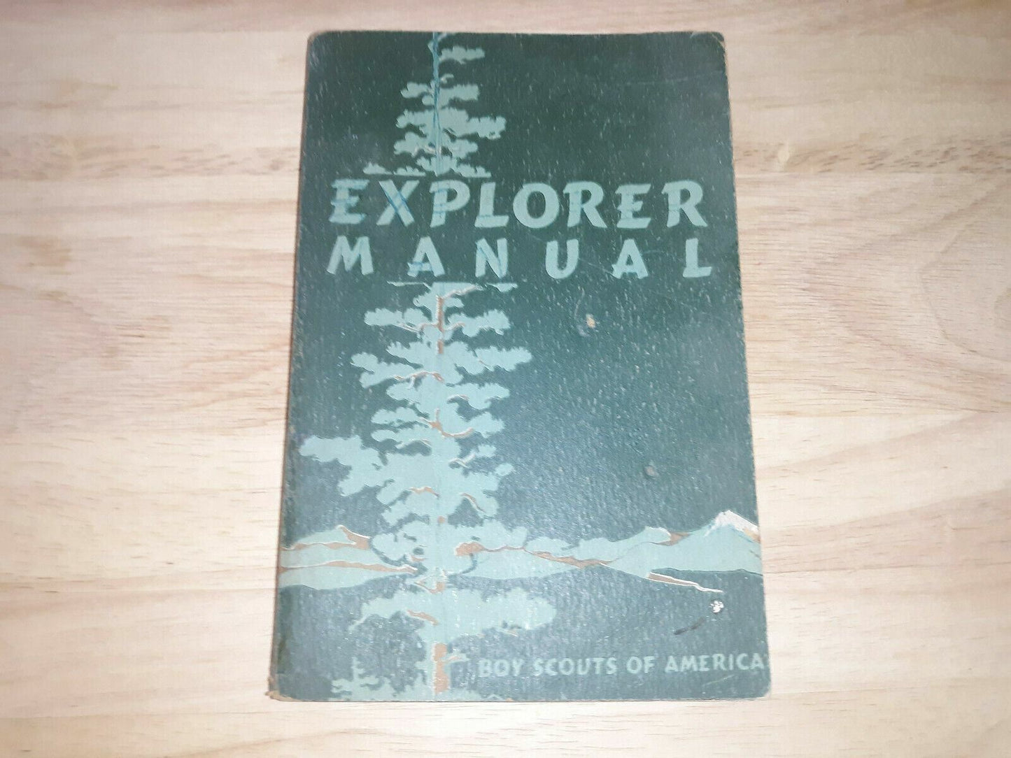 Vintage Boy Scouts Of America Explorer Manual, 1950 Copyright, Softcover