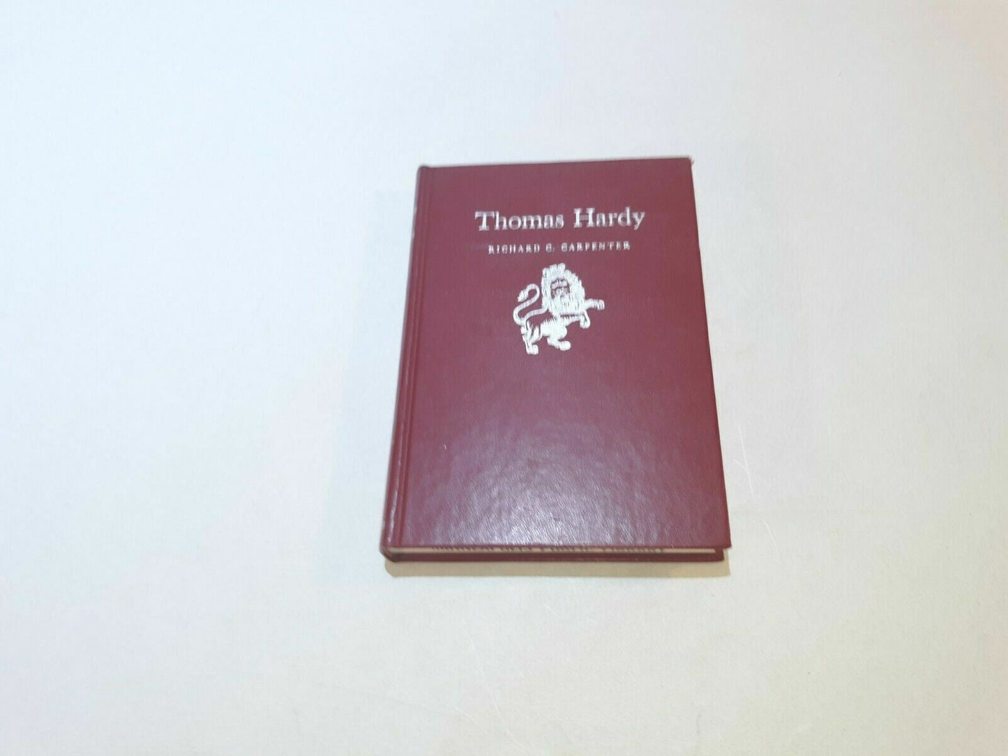 Thomas Hardy by Richard C. Carpenter (1964, Hardcover)