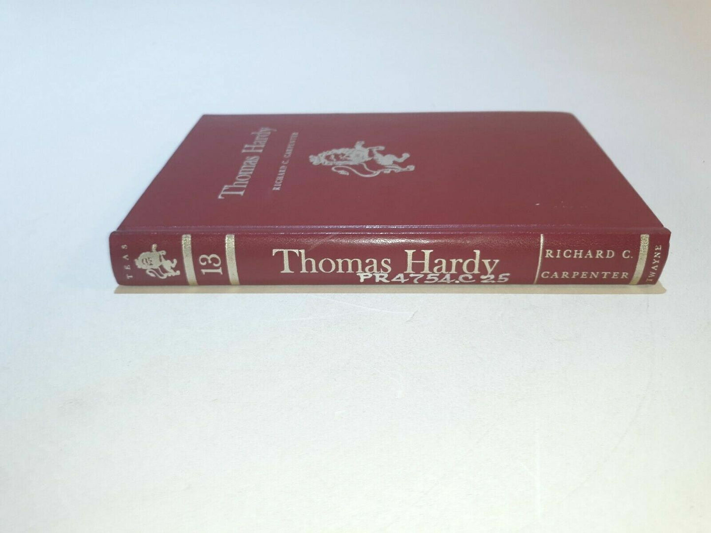 Thomas Hardy by Richard C. Carpenter (1964, Hardcover)