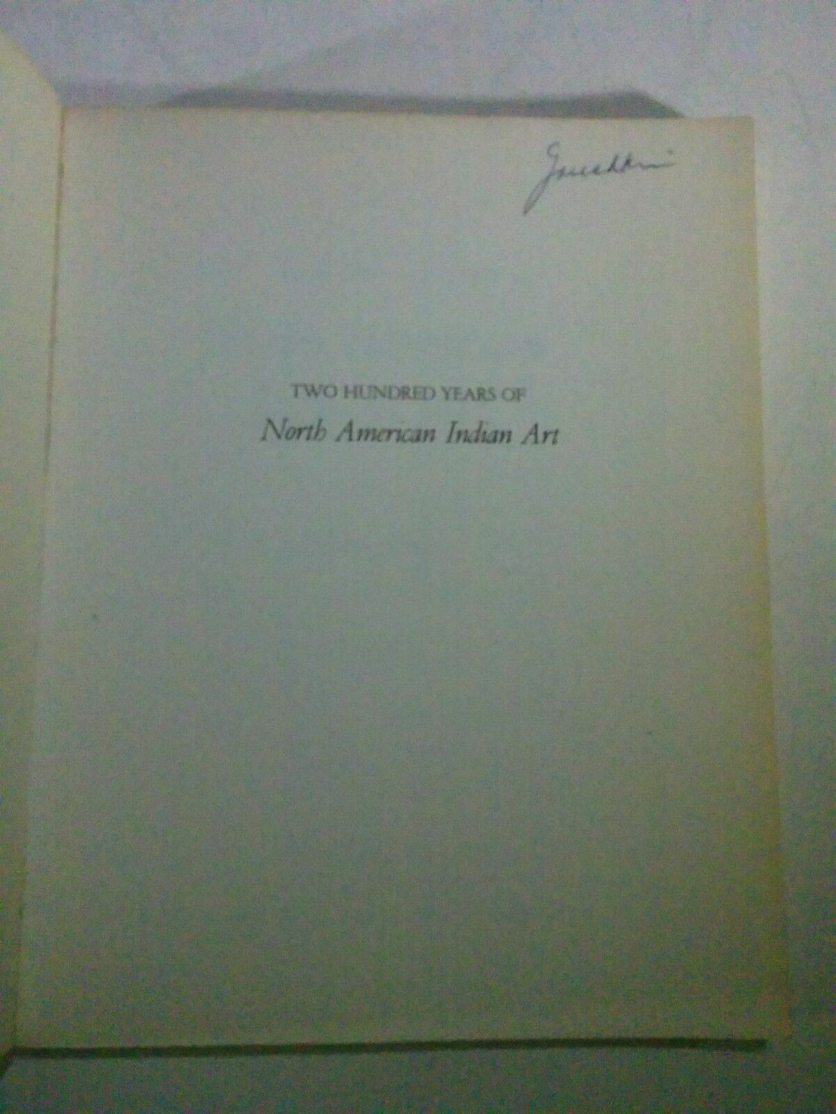 Two Hundred Years of North American Indian Art by Norman Feder (1971, Paperback)