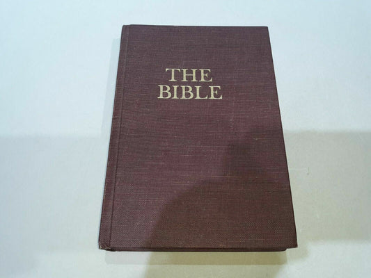 The Holy Bible - RSV (Burgundy) Hardcover – 1971  Division of Christian Educatio