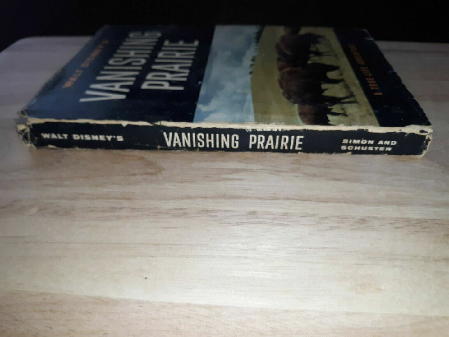 Vintage book WALT DISNEY "Vanishing Prairie A True Life Adventure" 1955