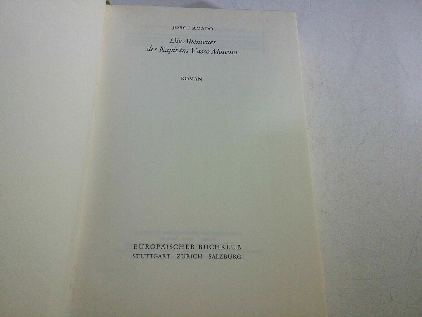 amado die abenteuer des kapitans vasco moscoso
