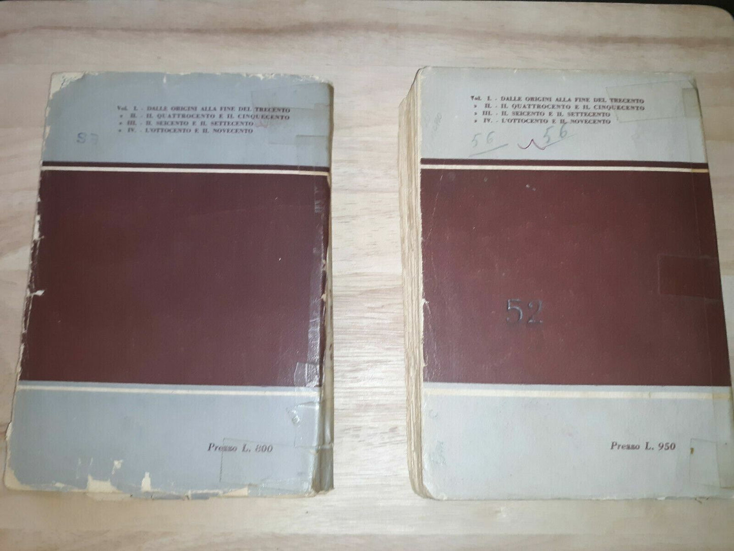 LA LETTERATURA ITALIANA Storia antologia Momigliano Vol Quarto Terzo 1952 1953