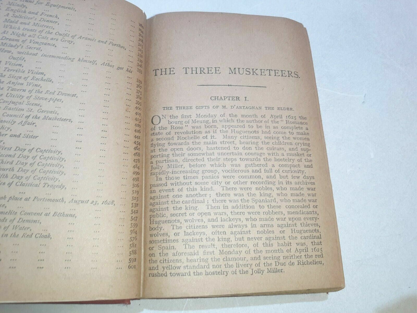 The Three Musketeers Alexandre Dumas 602 Pages T. Nelson & Sons