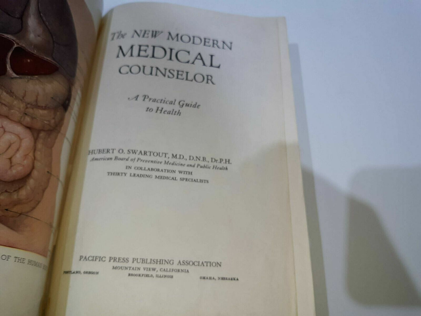 The New Modern Medical Counselor - 1954 8th Printing - Hard Cover