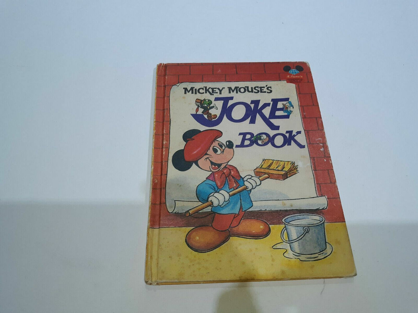 Vintage 1973 Mickey Mouse's JOKE BOOK Wonderful World of Reading