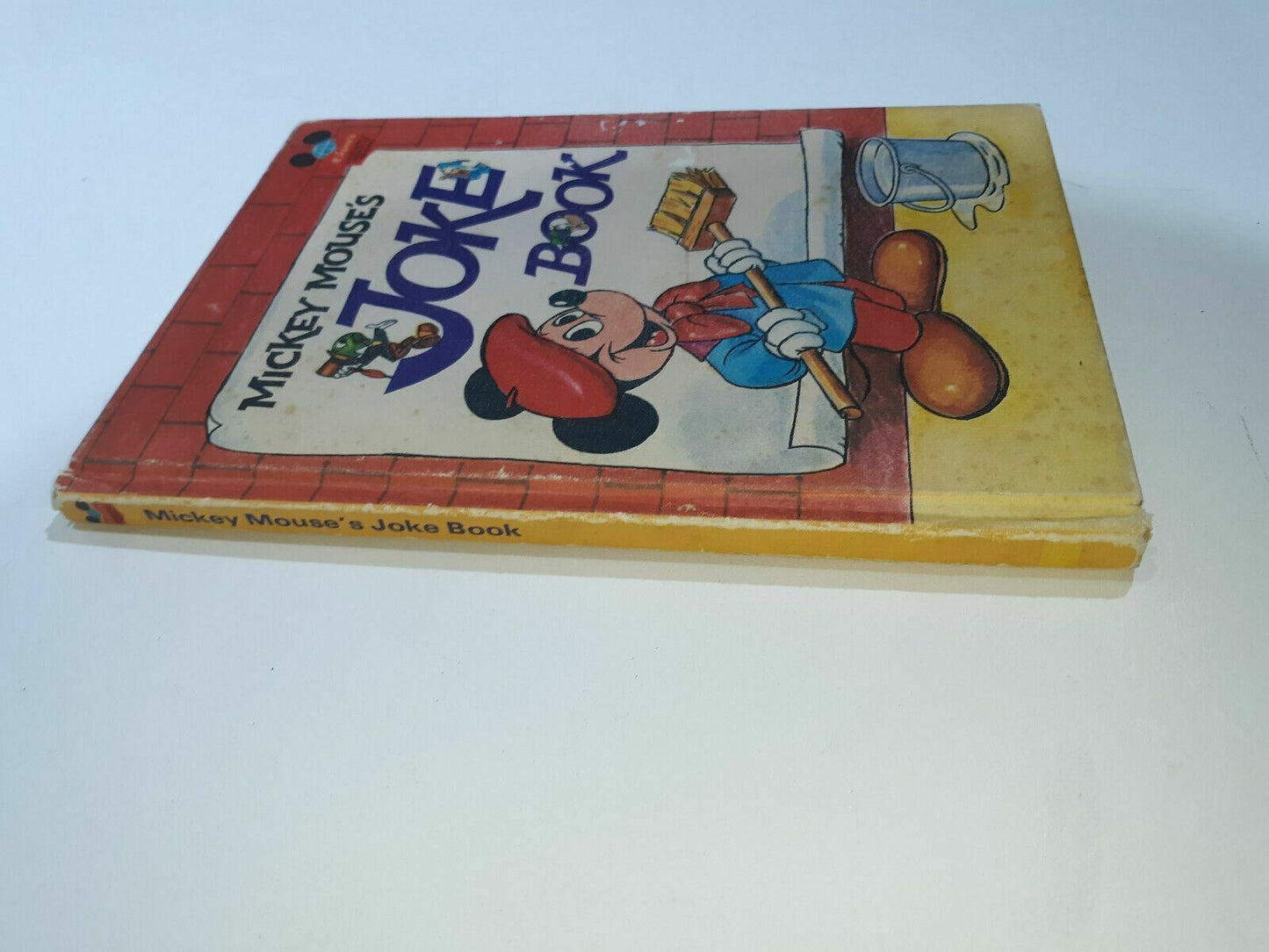 Vintage 1973 Mickey Mouse's JOKE BOOK Wonderful World of Reading