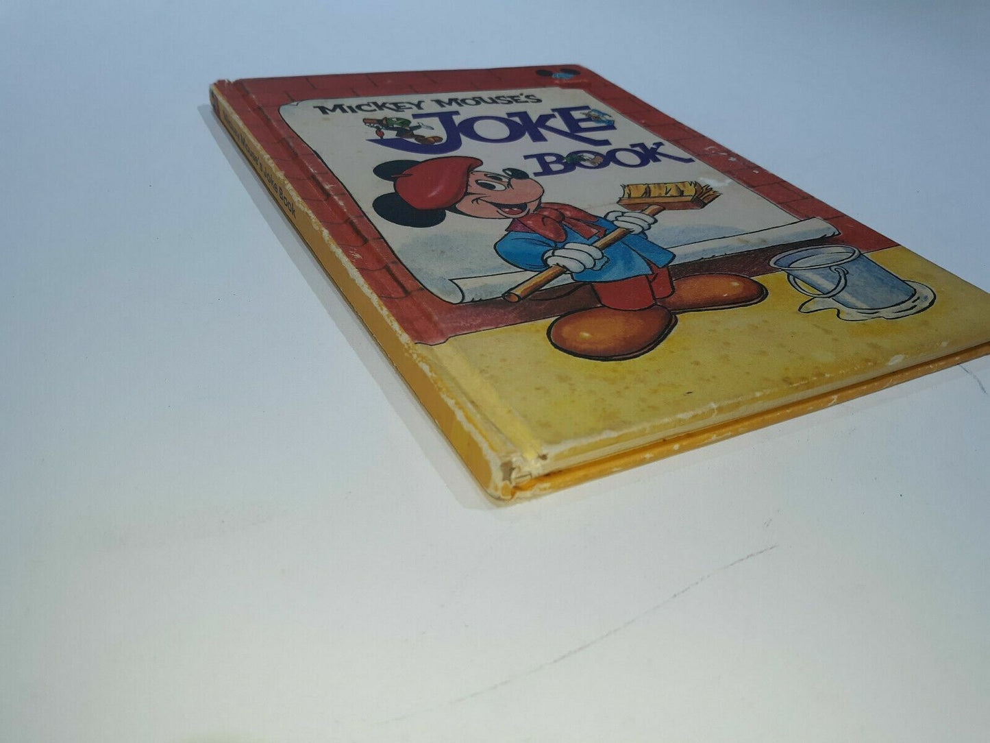 Vintage 1973 Mickey Mouse's JOKE BOOK Wonderful World of Reading