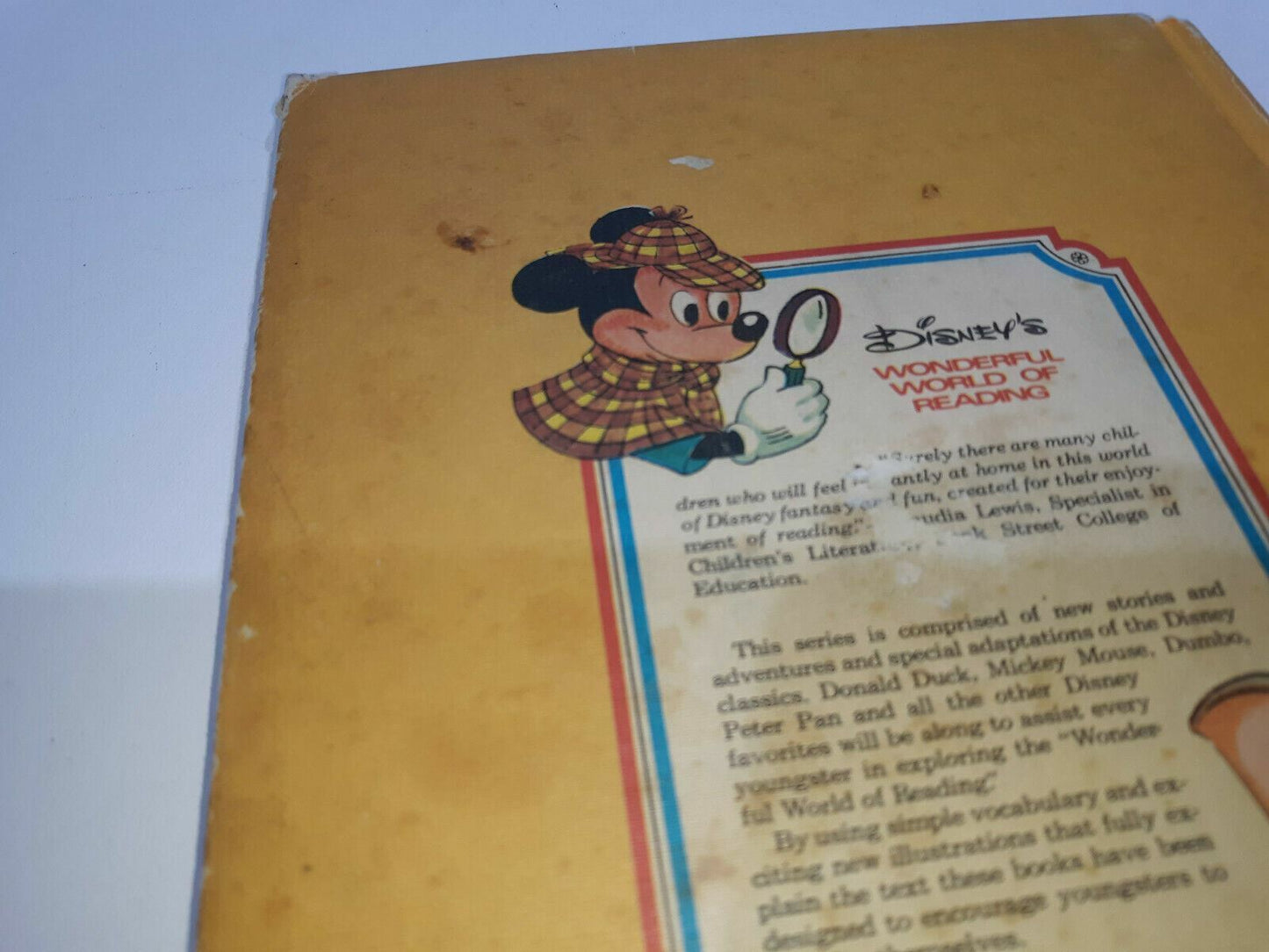 Vintage 1973 Mickey Mouse's JOKE BOOK Wonderful World of Reading