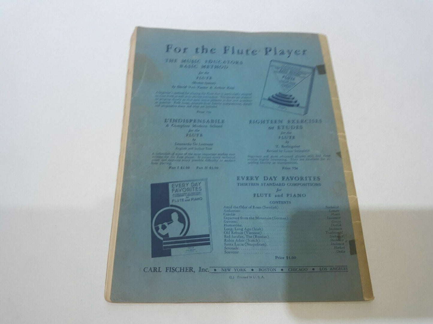 The Music Educator's Basic Method for the Flute (Boehm System) Paperback – 1940