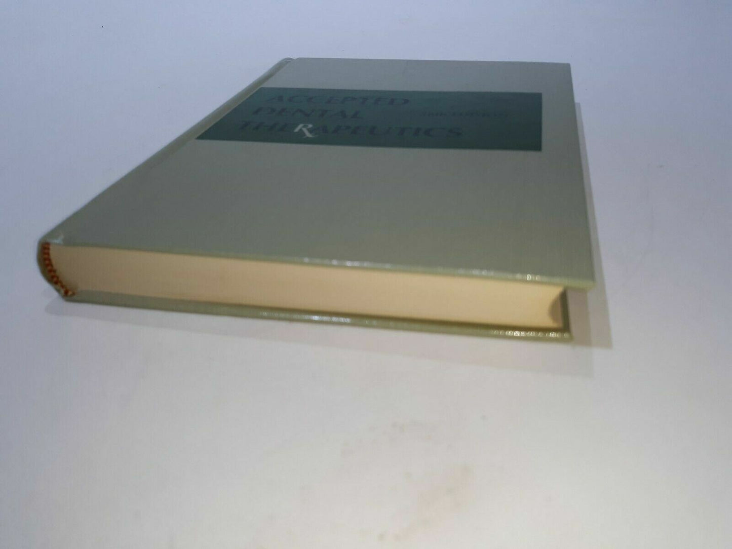 ACCEPTED DENTAL THERAPEUTICS: 38th Edition (Hardcover) 1979