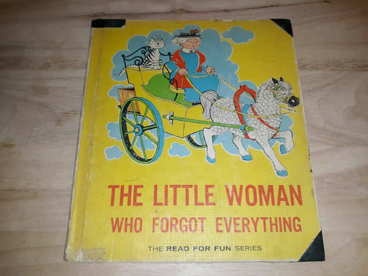 THE LITTLE WOMAN WHO FORGOT EVERYTHING Read for Fun Series 1961 Janet Beattie