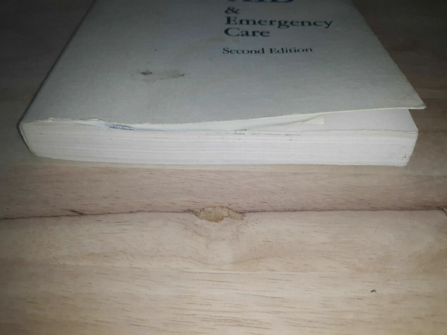 Advanced First Aid & Emergency Care Second Edition (Paperback) 1979 1st Printing