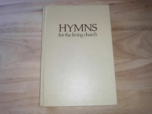 Vtg 1974 Hymns For The Living Church Song Book Hymnal Songbook Hope Publishing