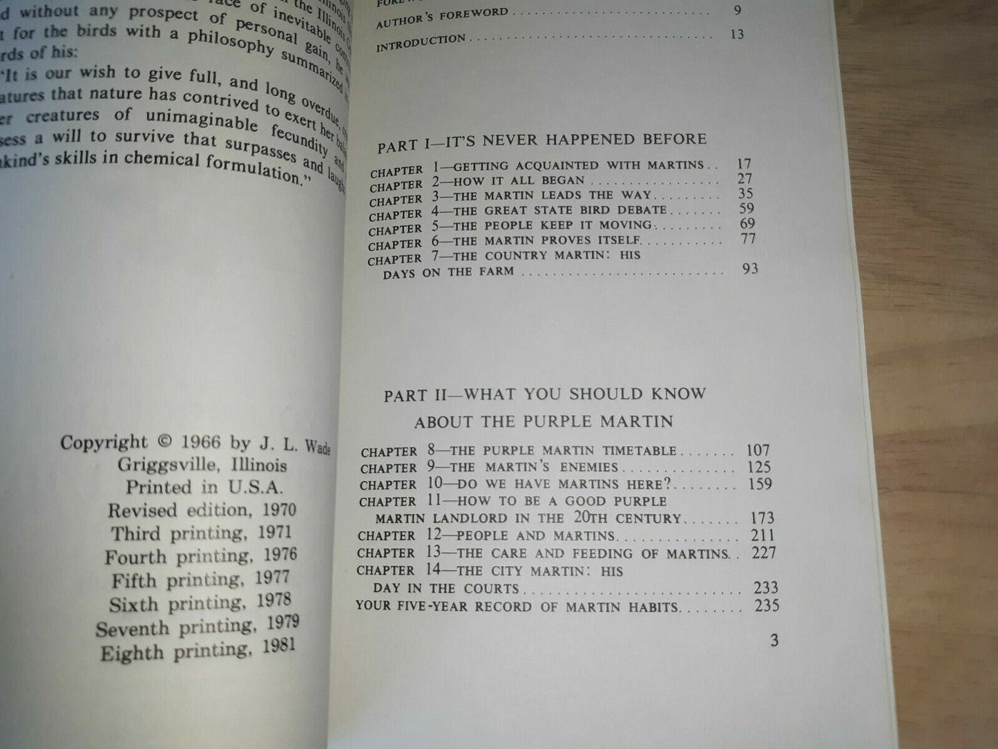 What You Should Know About the Purple Martin: America's Most Wanted Bird 1981