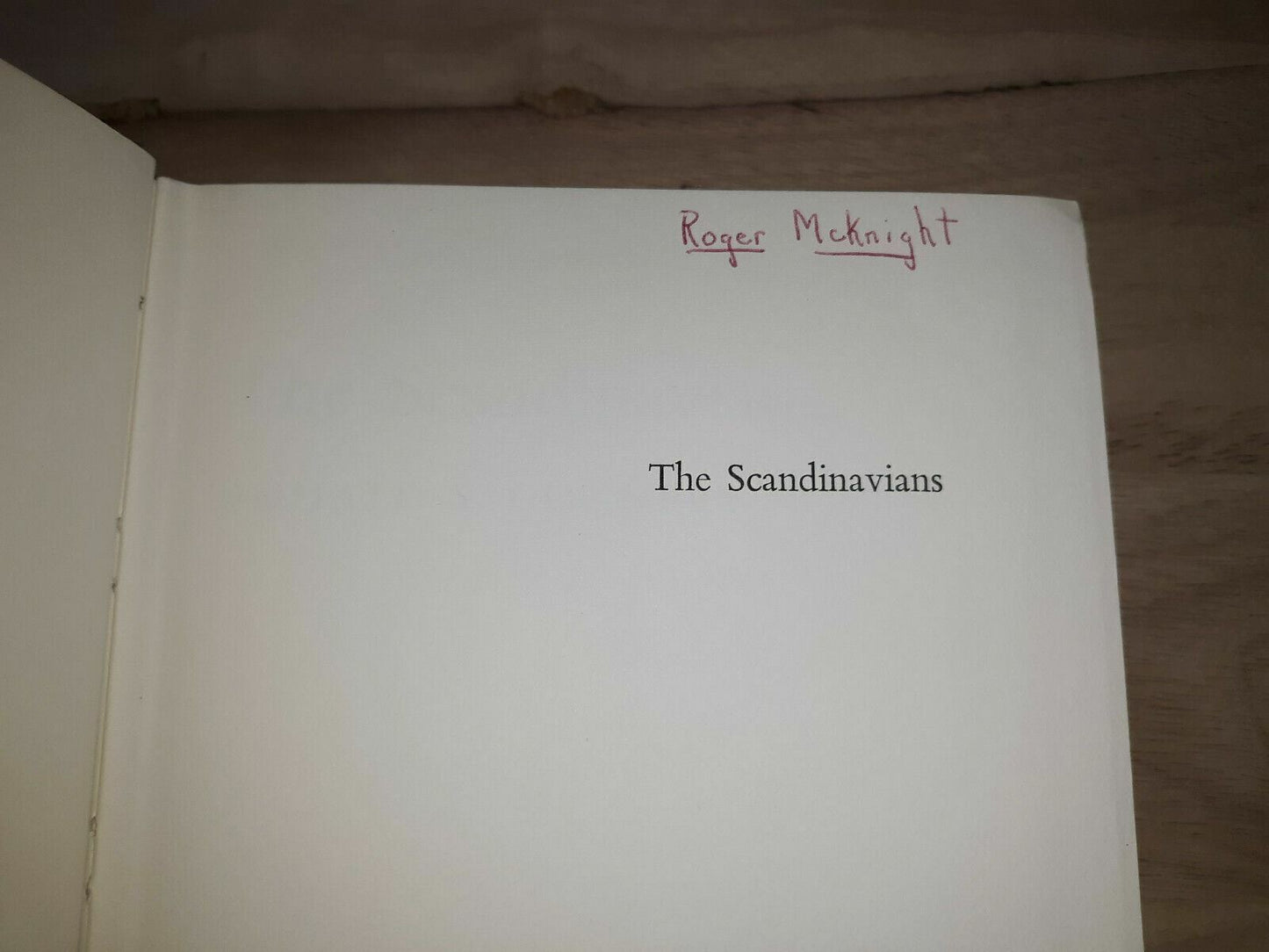 The Scandinavians Book (Donald S. Connery - 1966)