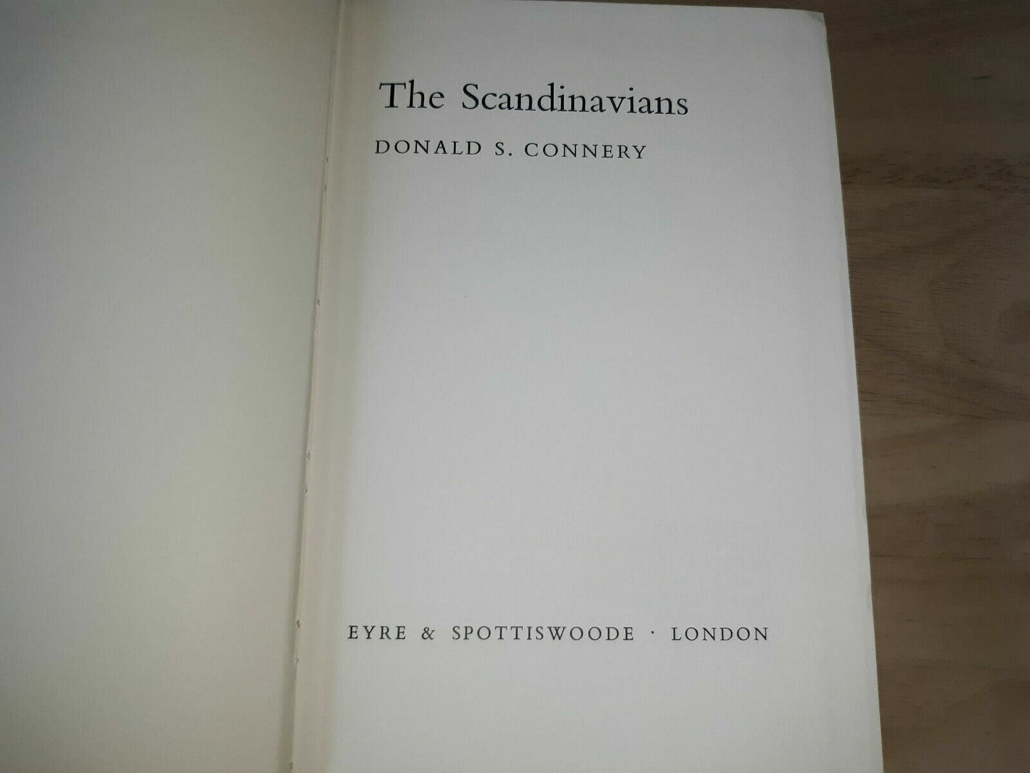 The Scandinavians Book (Donald S. Connery - 1966)