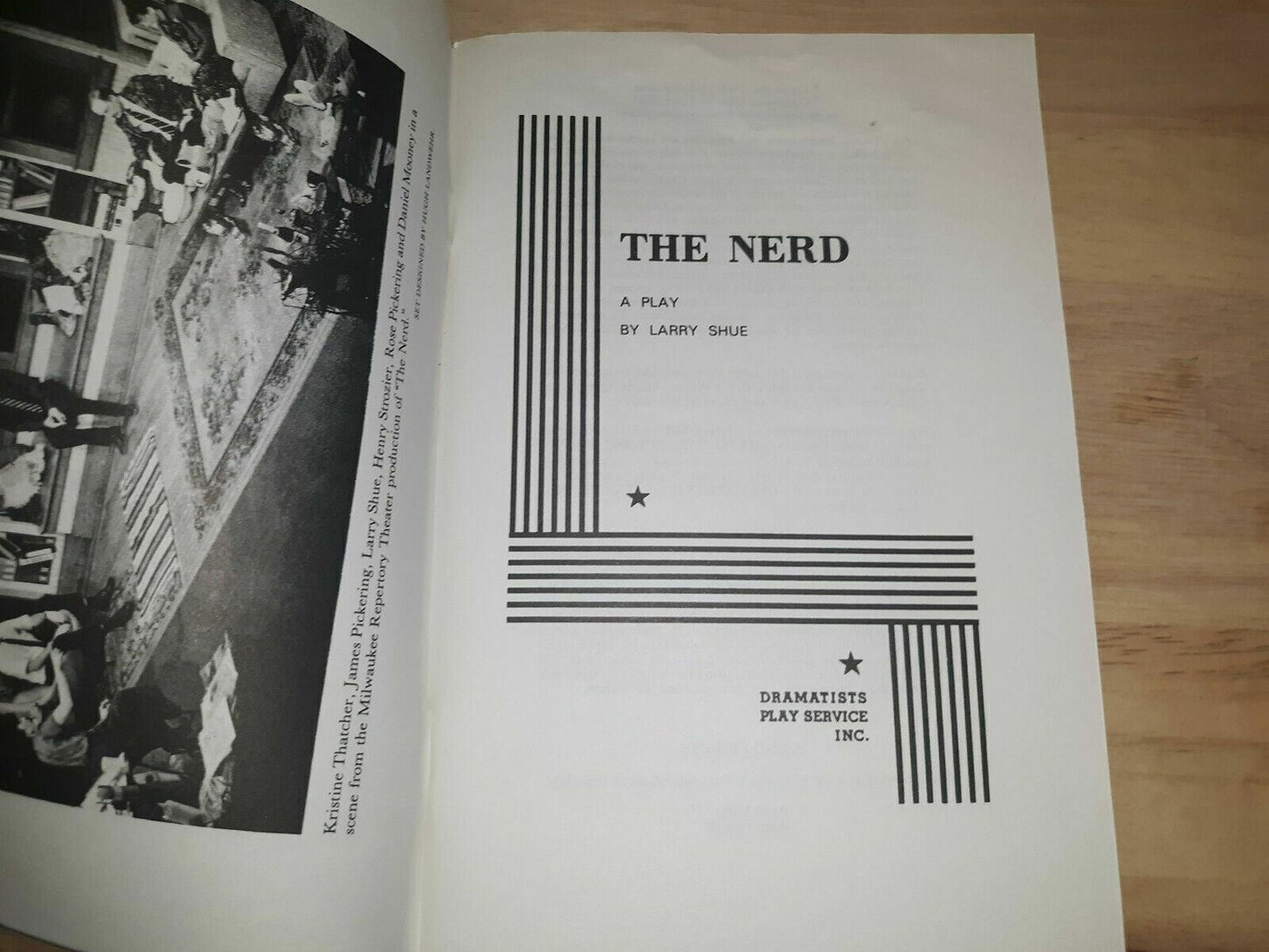 The Nerd By Larry Shue 1984 A Play