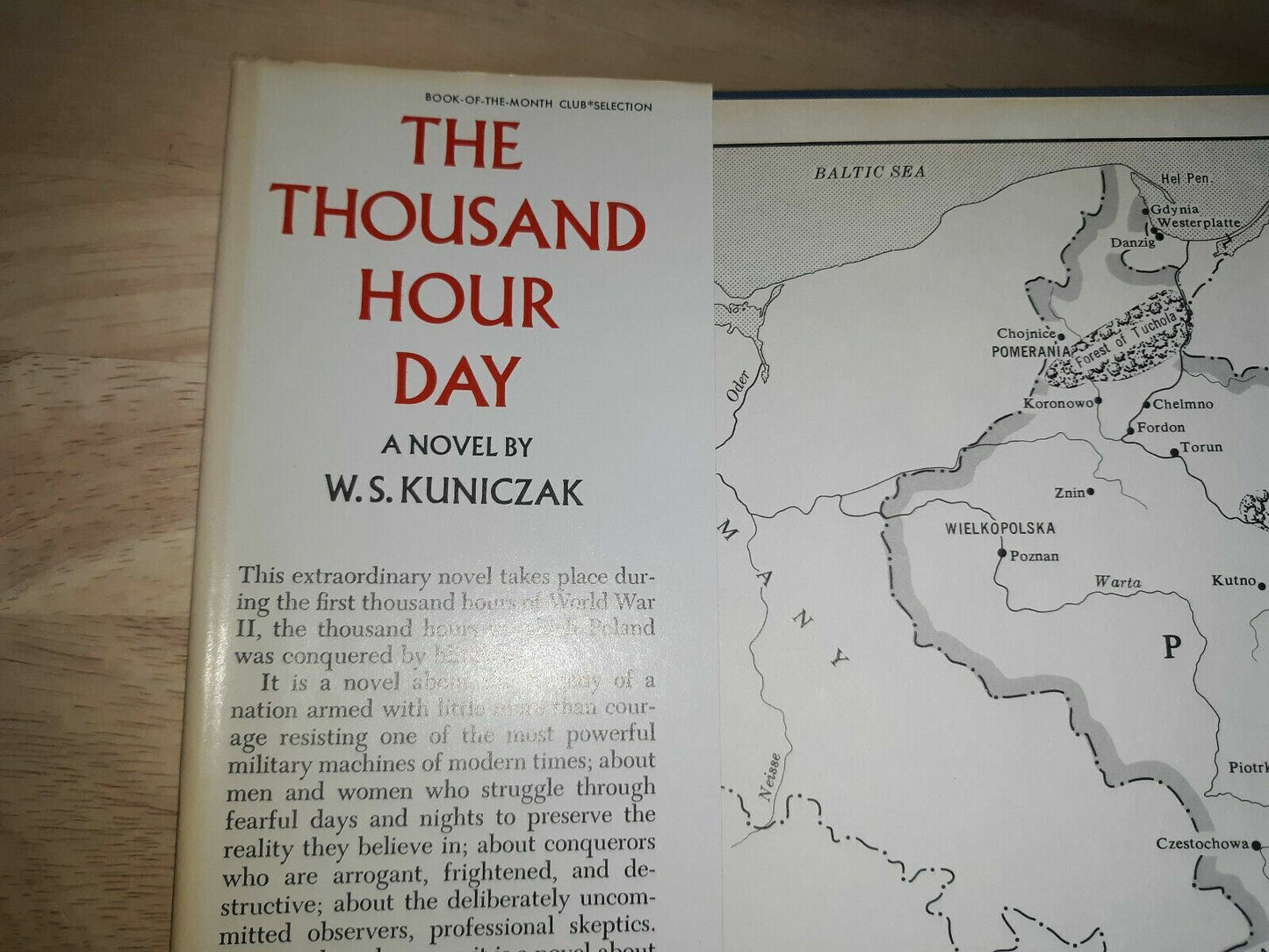 The Thousand Hour Day by W.S. Kuniczak. Copyright 1966. Hardcover Dust Jacket