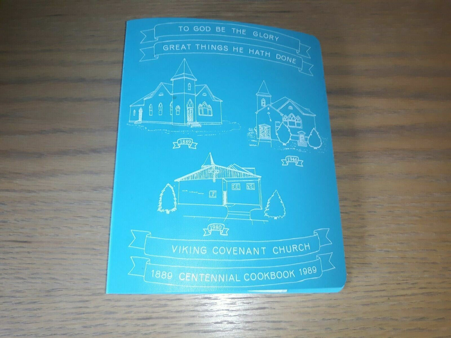 Viking Covenant Church Centennial Cookbook 1989 MN