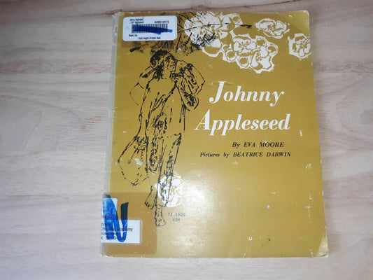 1970 Johnny Appleseed by Eva Moore Scholastic 1st Printing