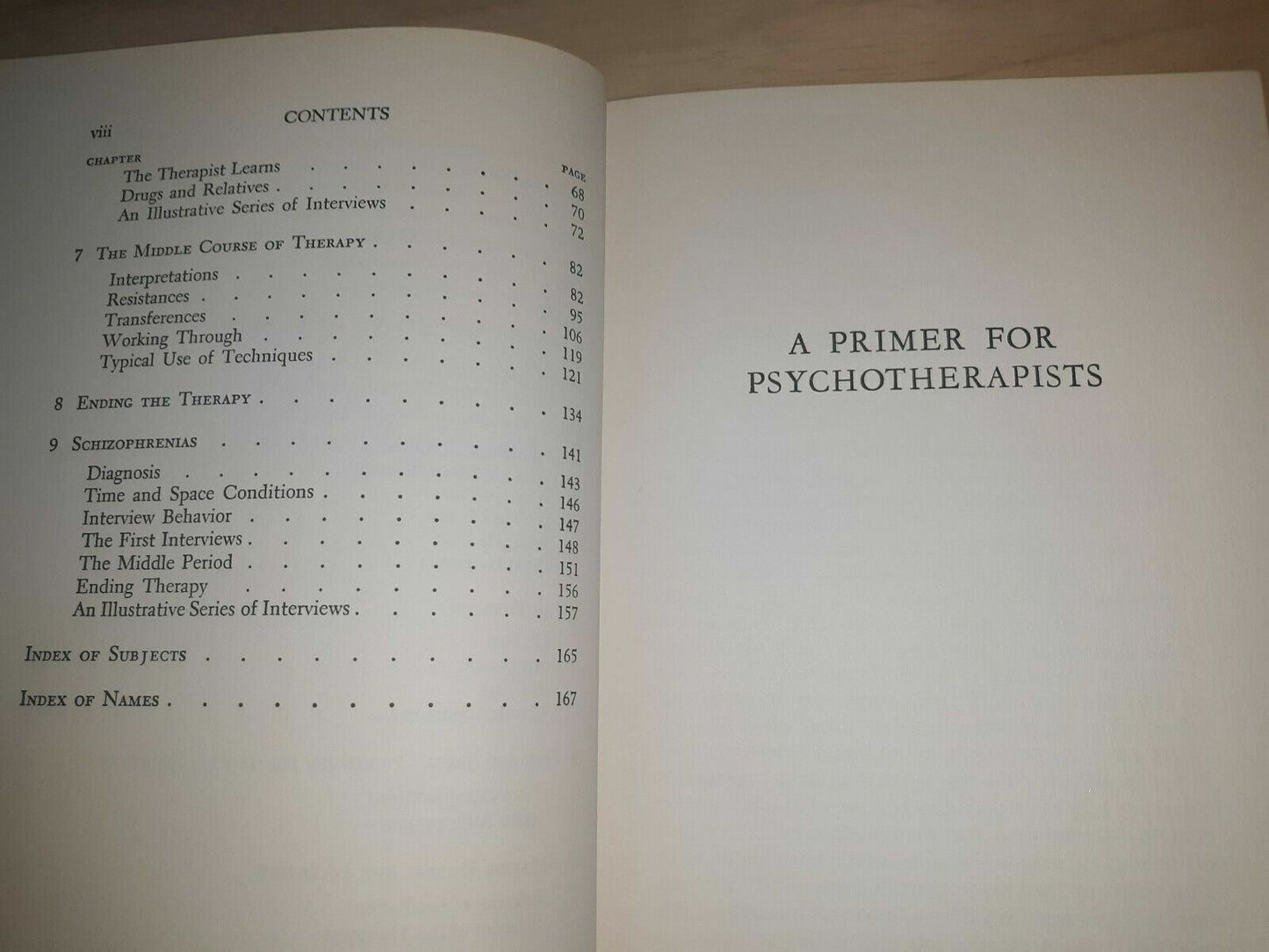 A Primer for Psychotherapists by Kenneth M. Colby 1951, HC Vintage Book