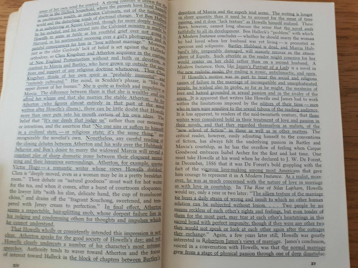 A Modern Instance by William D. Howells Riverside Editions A21 (1957, Trade PB)