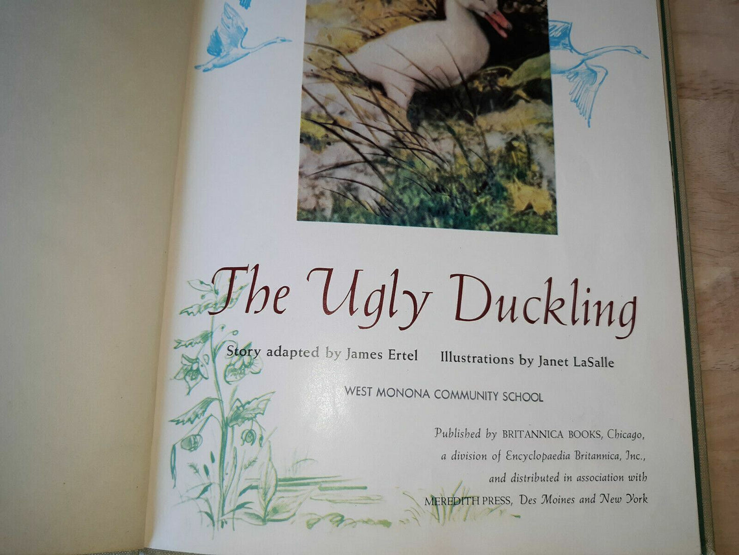 The Ugly Duckling. Britannica Books. True-to-life Books by James Ertel 2nd Print