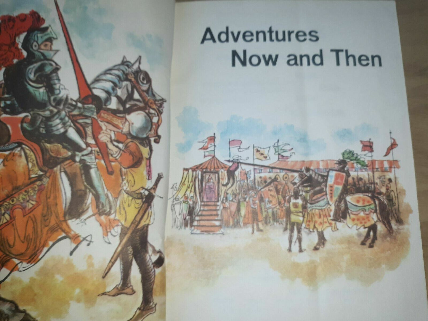 Adventures Now And Then by American Book Company (1963) (HC)