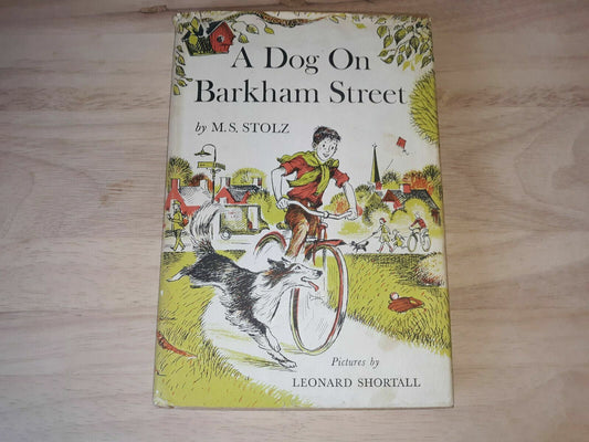 A Dog On Barkham Street, Mary Stolz, Leonard Shortall, DJ, Weekly Reader, 1961