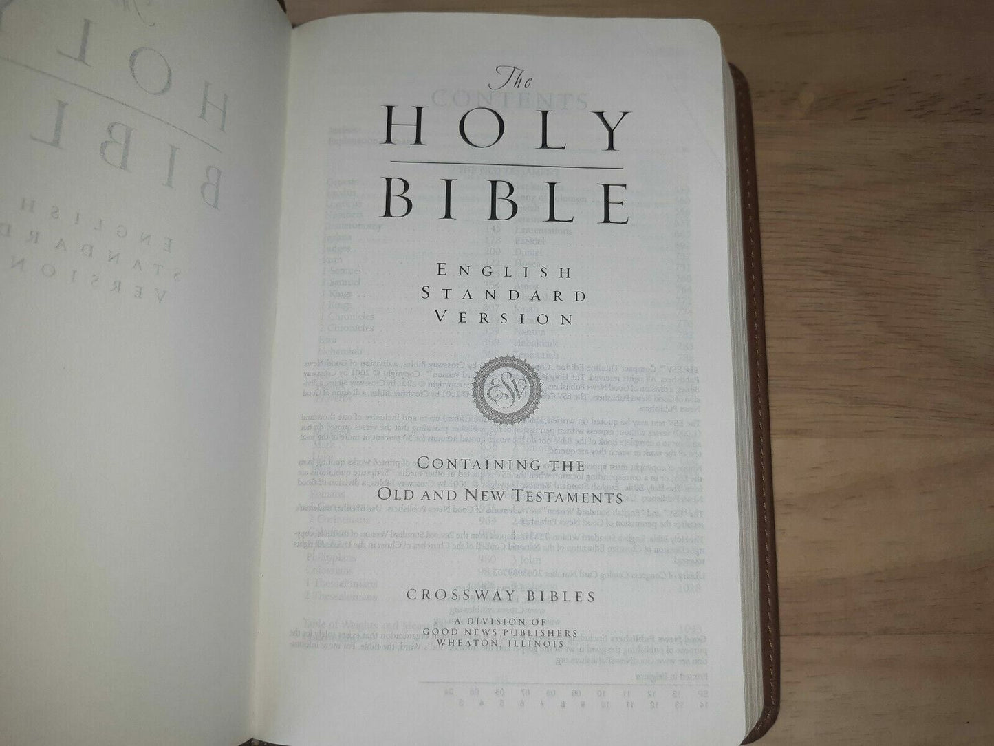 The Holy Bible: English Standard Version, Compact TruTone Edition 2003