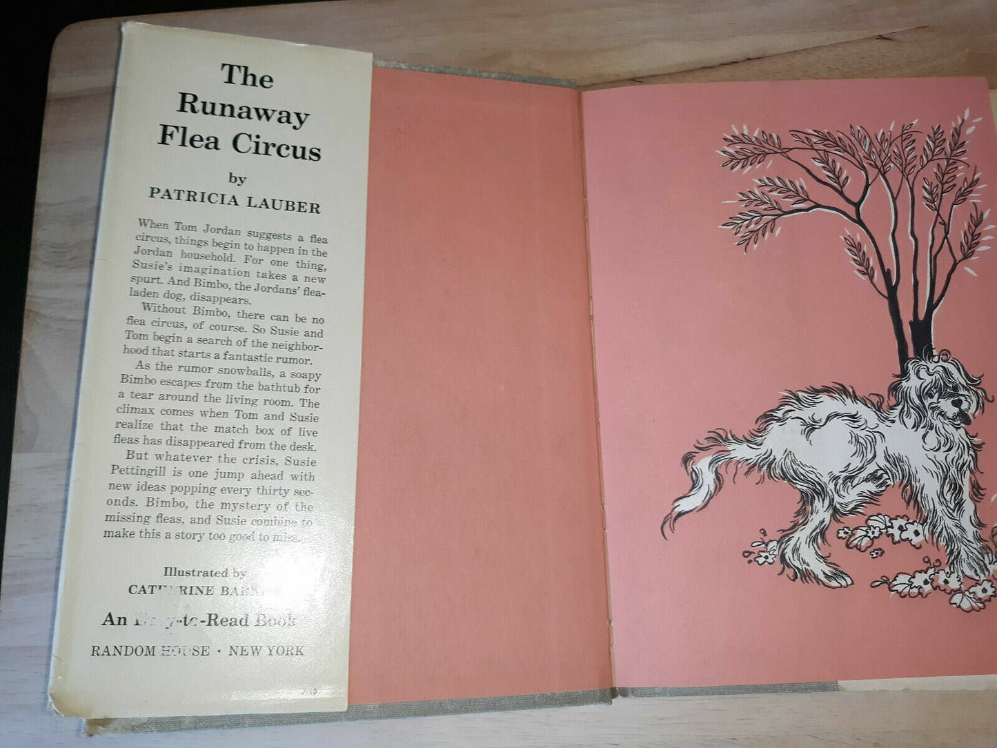 The Runaway Flea Circus, by Patricia Lauber. 1958, 1st Printing