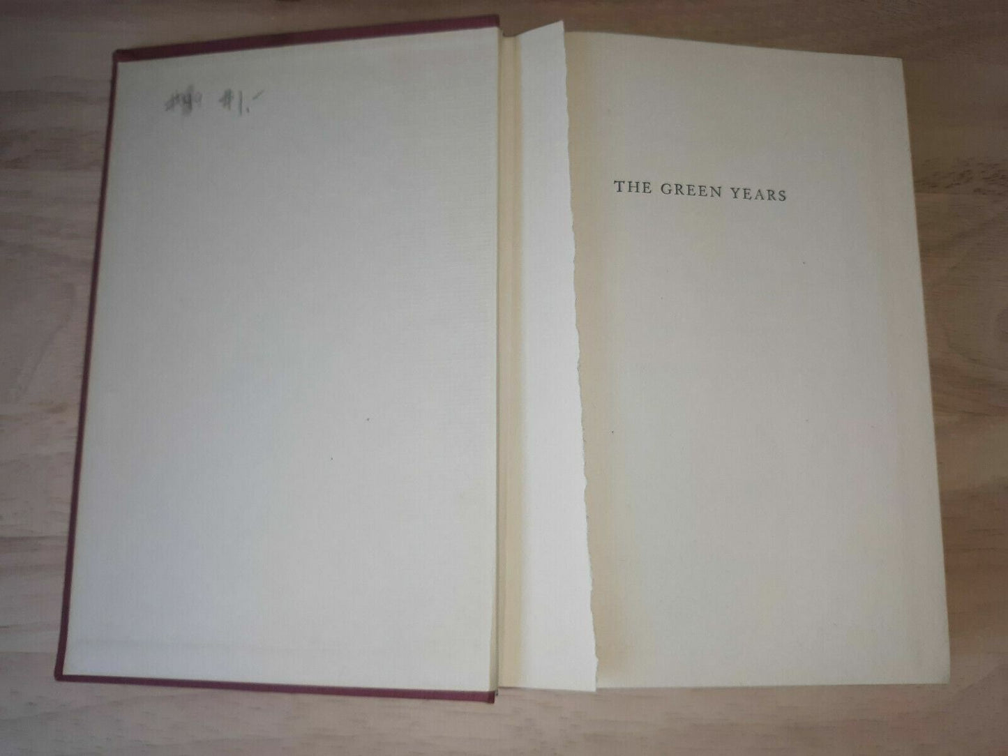 Vintage A.J. Cronin Book "The Green Years" 1945 Hard Cover Novel