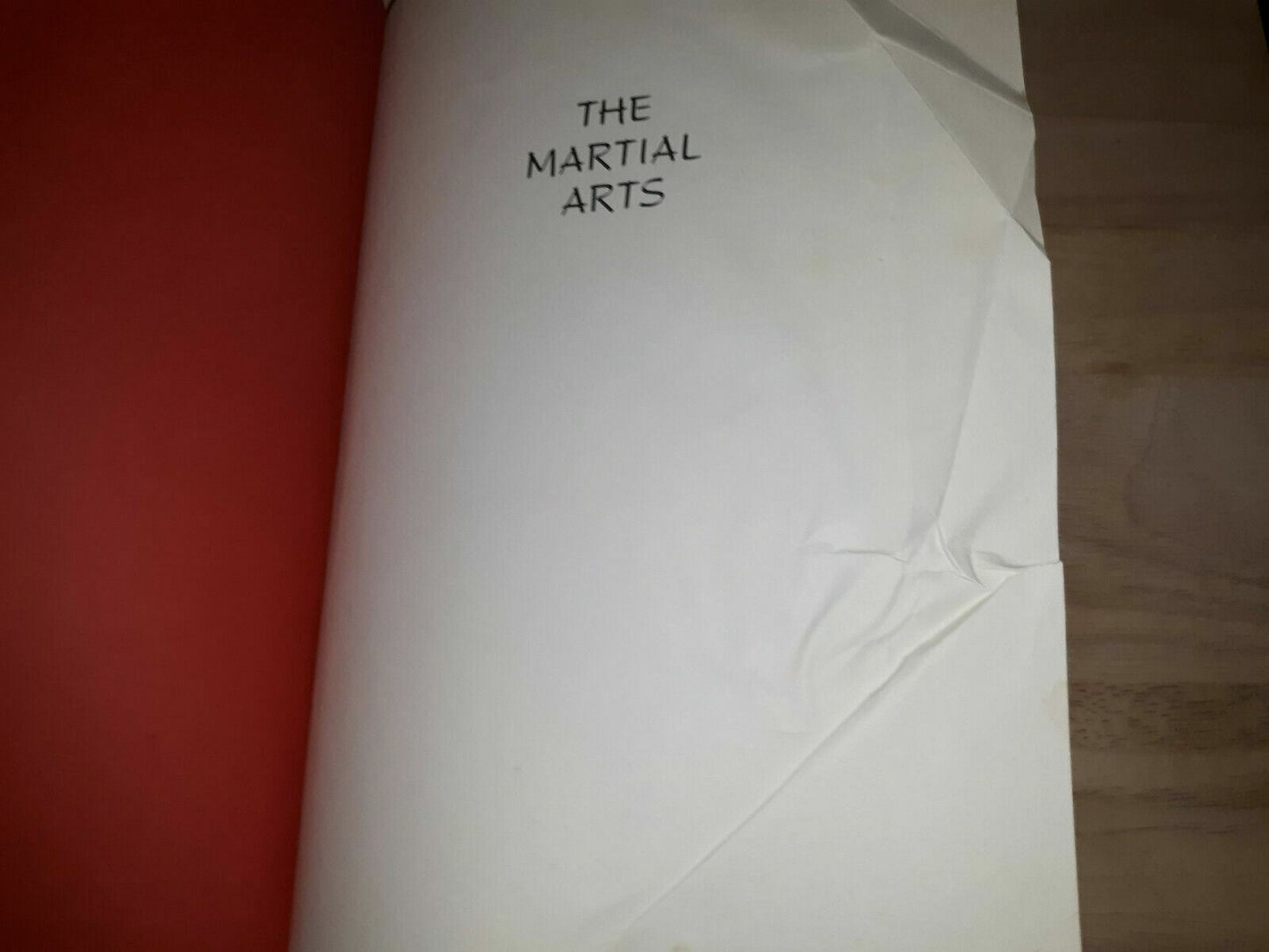 The Martial Arts by Richard Chin; Susan Ribner 1978