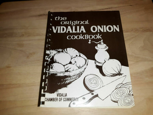 The Original VIDALIA ONIOIN COOKBOOK Vidalia Chamber of Commerce paperback 1981