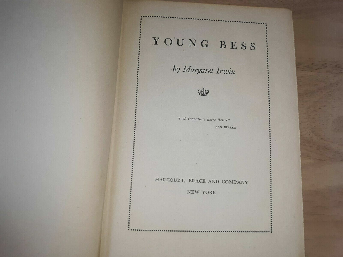 Young Bess by Margaret Irwin Yr. 1945 Pg. 274