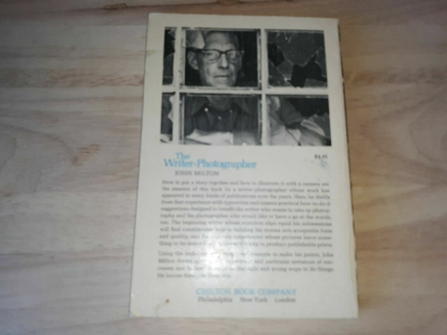 The Writer Photographer by John Milton PB 1972