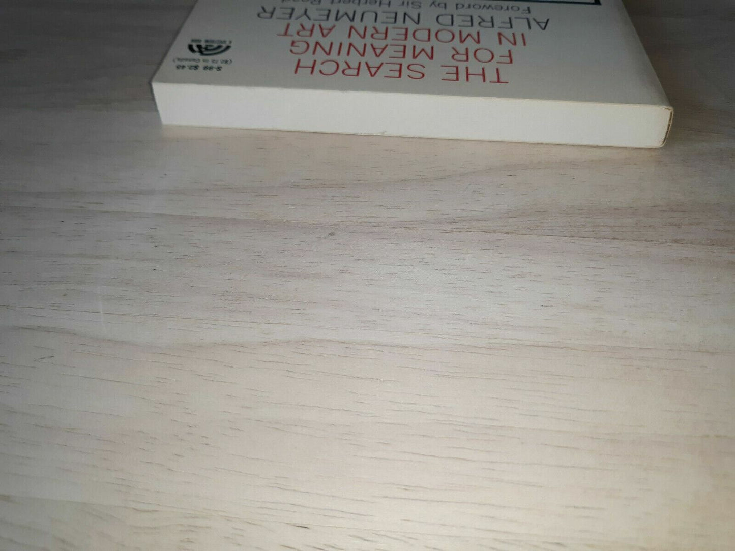 Alfred Neumeyer The Search For Meaning In Modern Art PB 1964