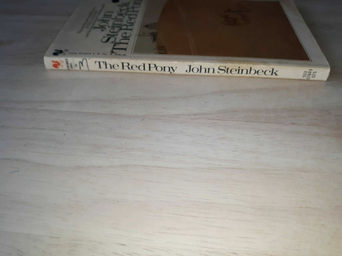 The Red Pony, John Steinbeck 1973 Bantam Paperback