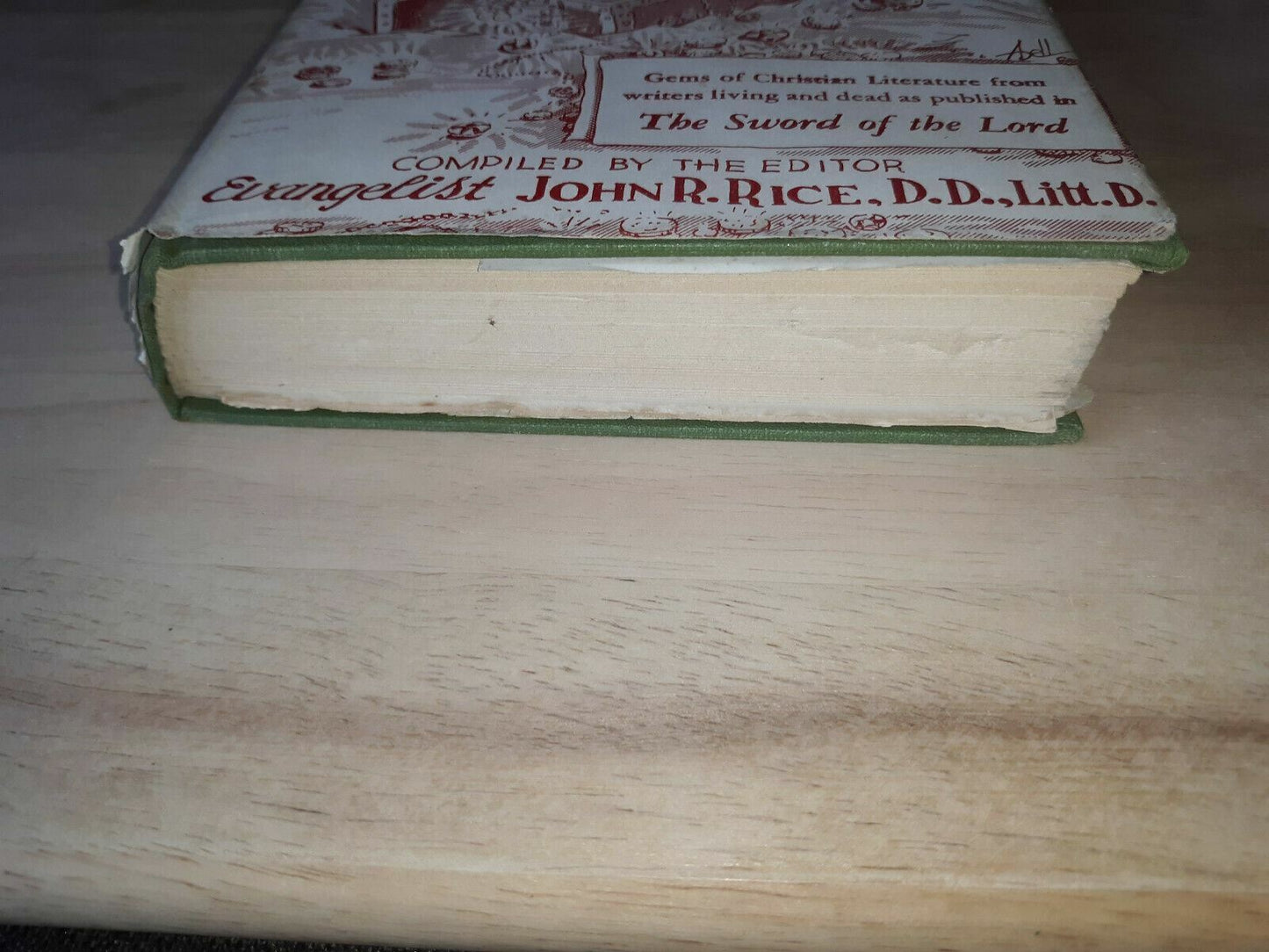 The Sword Book of Treasures by John Rice (1st Ed, 1946, HB Sword of the Lord)